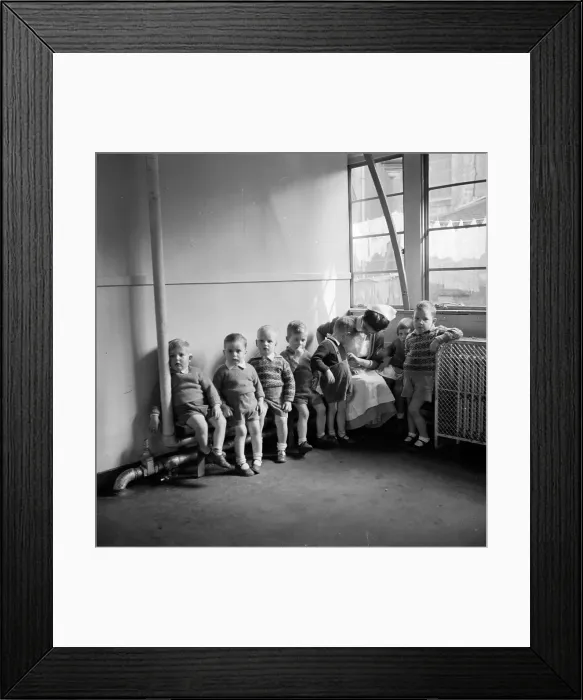 Framed Print : Orphan Boys Framed Print : Orphan Boys