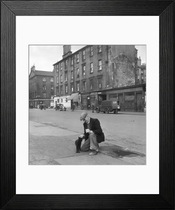 Framed Print : Glaswegian Affection Framed Print : Glaswegian Affection