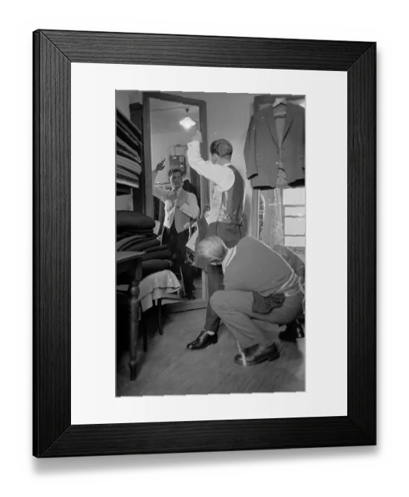 Framed Print : Tailor Shop Framed Print : Tailor Shop