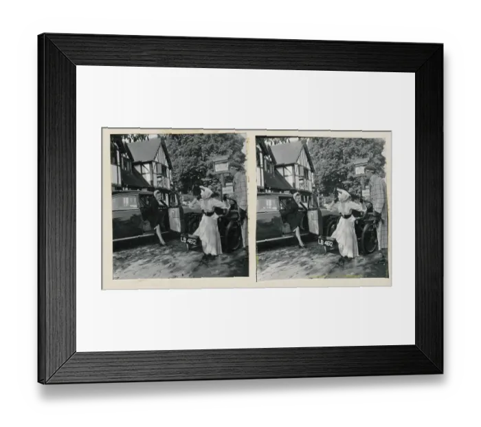 Framed Print : Riley Cars
