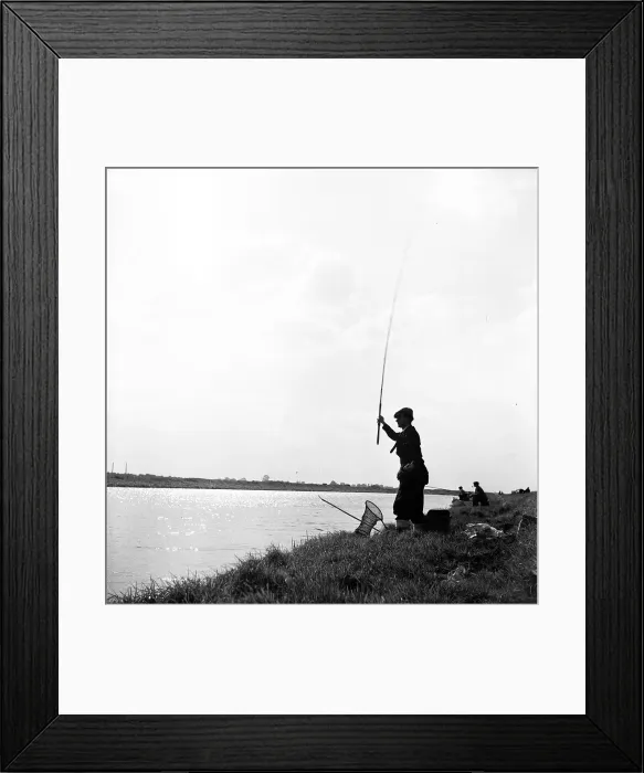 Framed Print : Peterborough Fishing Framed Print : Peterborough Fishing