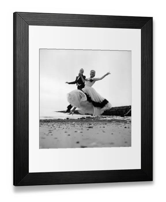 Framed Print : Ballroom Beach