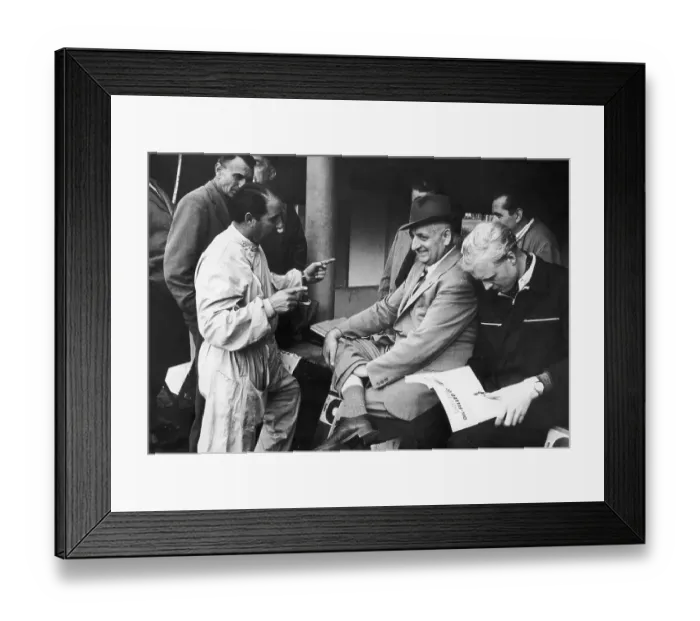 Framed Print : Enzo Ferrari