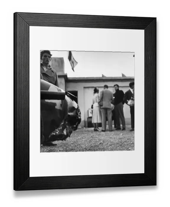 Framed Print : Retired Ferrari Framed Print : Retired Ferrari