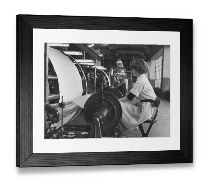 Framed Print : Fabric Factory Framed Print : Fabric Factory