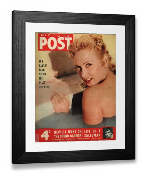 Framed Print : Martine Carol Framed Print : Martine Carol