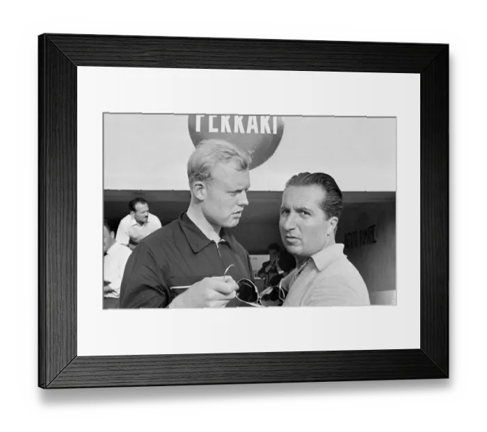Framed Print : Ascari And Hawthorn Framed Print : Ascari And Hawthorn