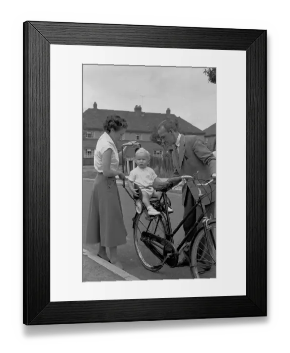 Framed Print : Two-Way Pushchair Framed Print : Two-Way Pushchair