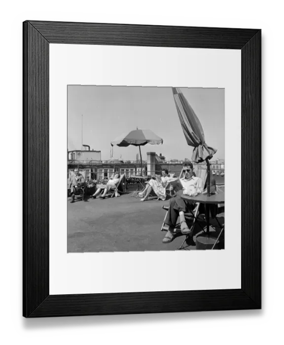 Framed Print : Roof Garden Framed Print : Roof Garden