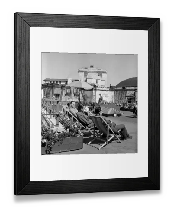Framed Print : Roof Garden Framed Print : Roof Garden