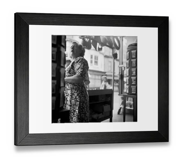Framed Print : Seaside Shop