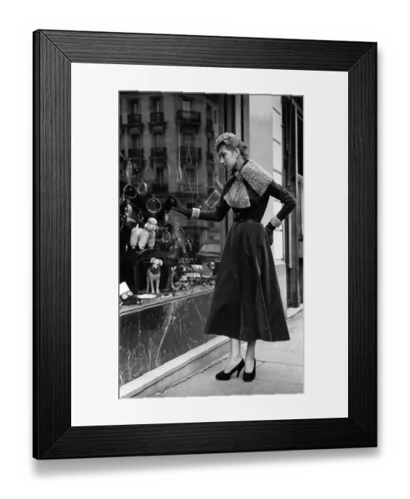 Framed Print : Paris Fashion Framed Print : Paris Fashion