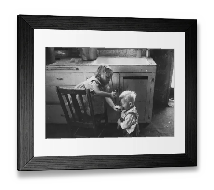 Framed Print : Mormon Children Framed Print : Mormon Children