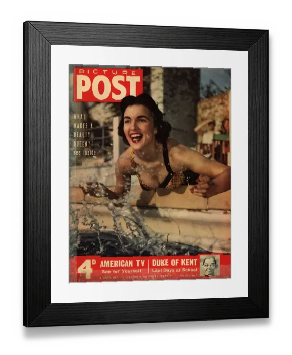 Framed Print : Miss Britain Framed Print : Miss Britain