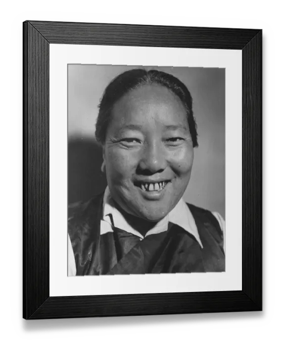 Framed Print : Mrs Tenzing Framed Print : Mrs Tenzing