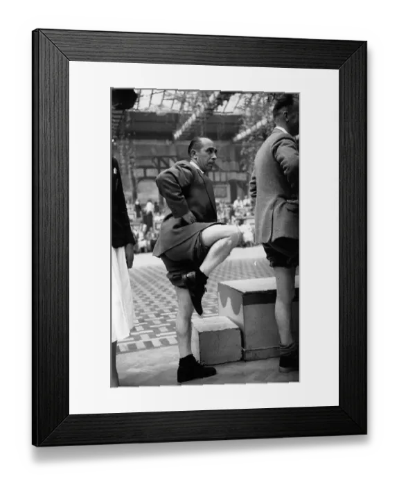 Framed Print : Knobbly Knees Contest Framed Print : Knobbly Knees Contest