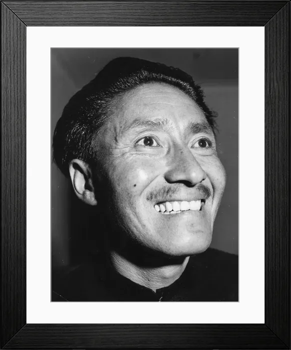 Framed Print : Sherpa Tensing