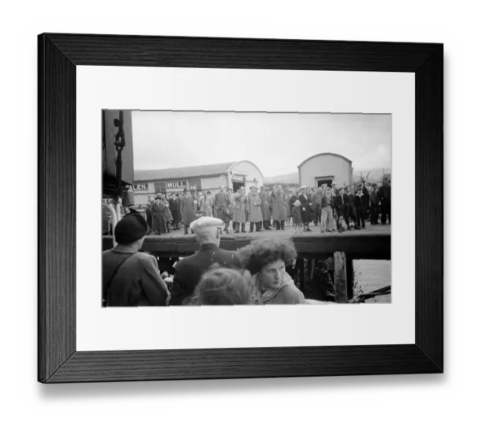Framed Print : The Port At Mull Framed Print : The Port At Mull