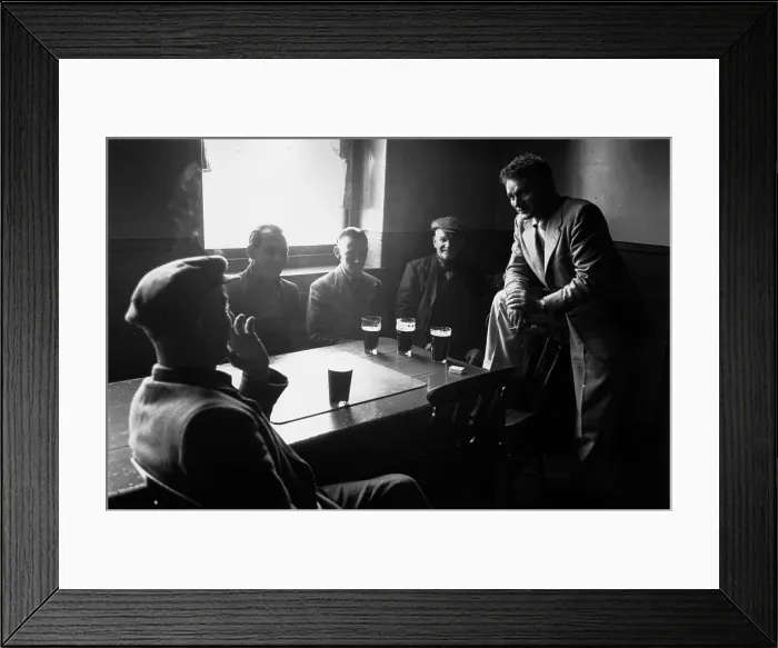 Framed Print : Burton In The Pub Framed Print : Burton In The Pub