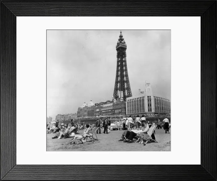 Framed Print : Beach Tower Framed Print : Beach Tower