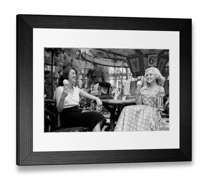 Framed Print : Faiground Ice Framed Print : Faiground Ice