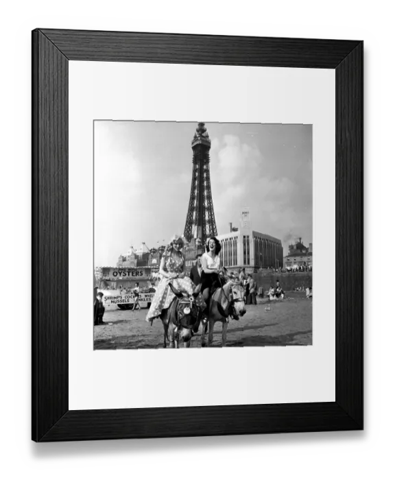 Framed Print : Donkey Rides Framed Print : Donkey Rides