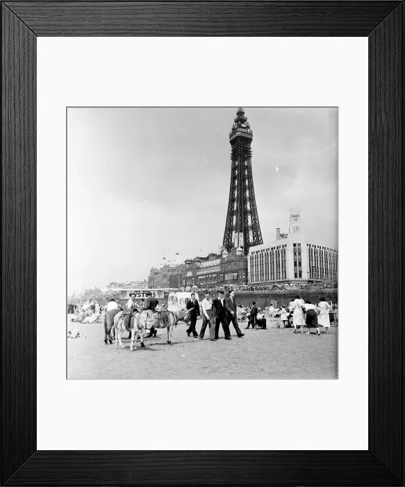 Framed Print : Blackpool Beach Framed Print : Blackpool Beach