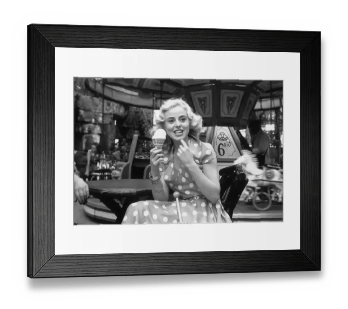Framed Print : Fairground Ice Framed Print : Fairground Ice