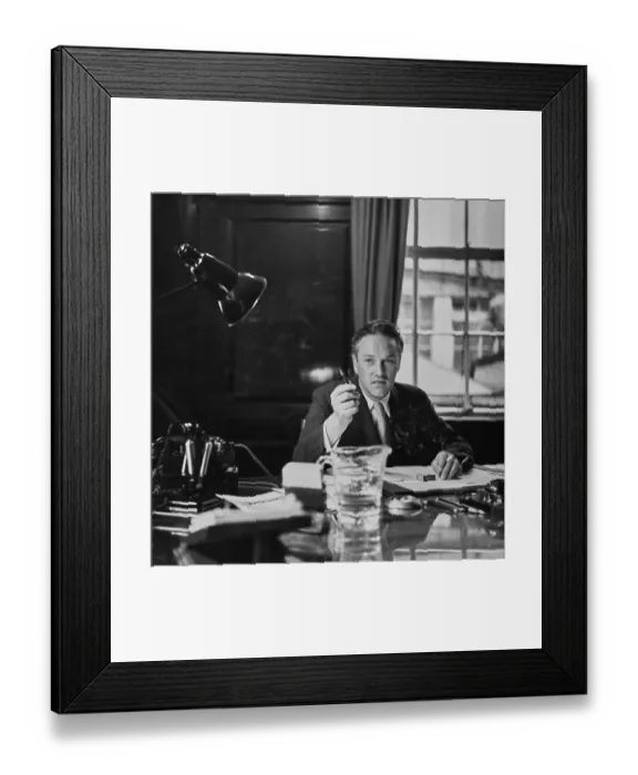 Framed Print : Hugh Cudlipp