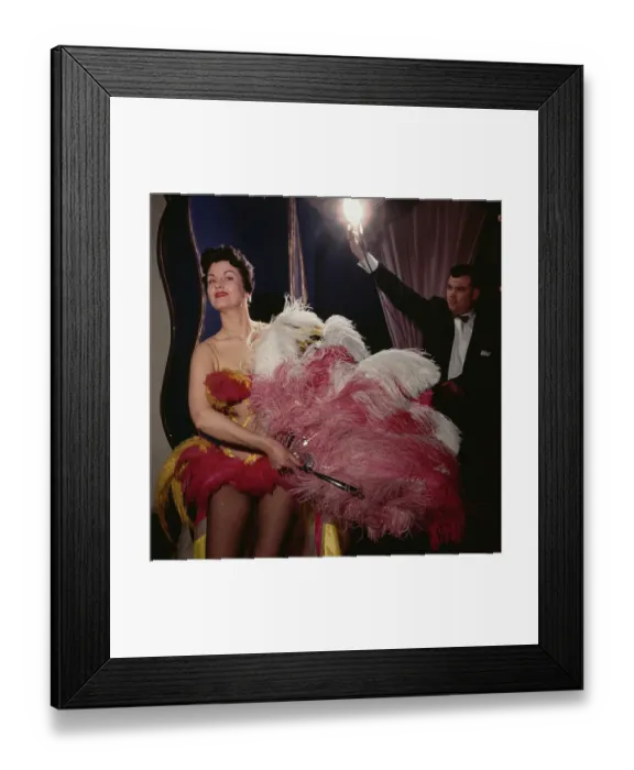 Framed Print : Lee Vernon at Pigalle Club Framed Print : Lee Vernon at Pigalle Club