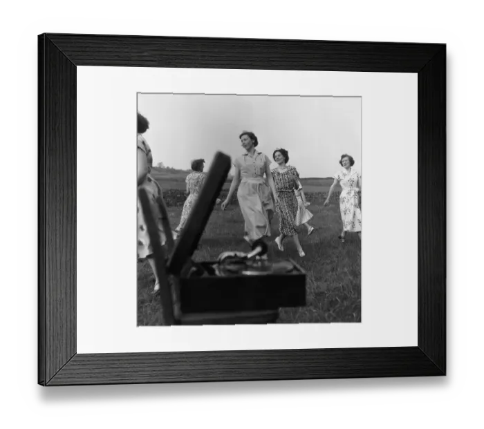 Framed Print : Dancing Housewives Framed Print : Dancing Housewives