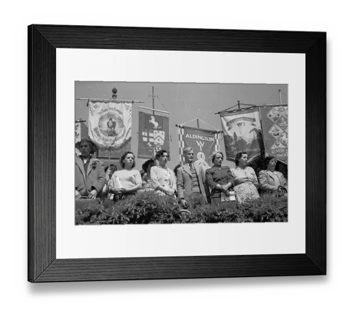Framed Print : Kent Coronation Rally Framed Print : Kent Coronation Rally