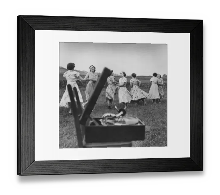 Framed Print : Country Dancing