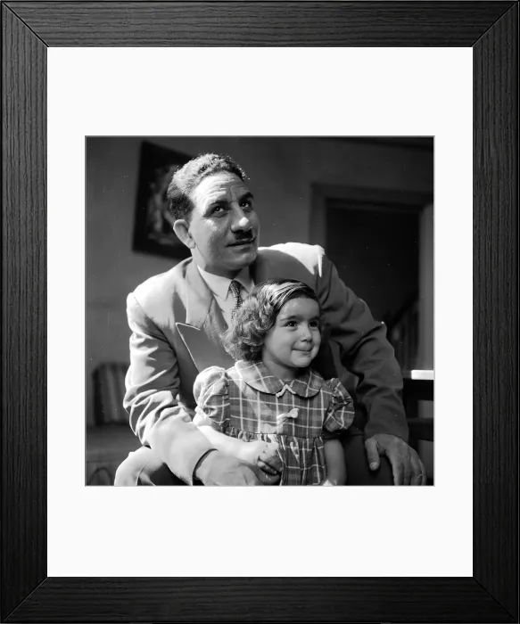 Framed Print : Father And Daughter Framed Print : Father And Daughter