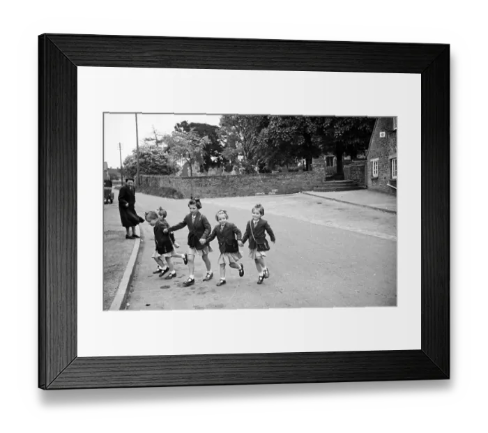 Framed Print : Off To School Framed Print : Off To School