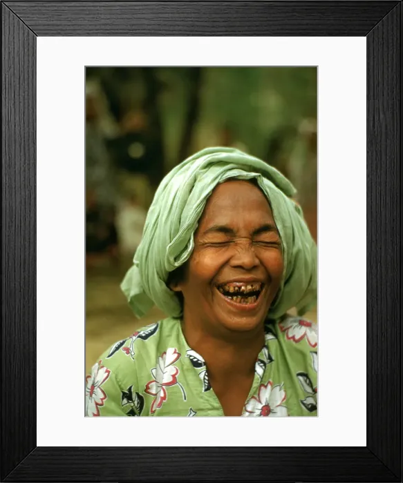 Framed Print : Woman Laughing Framed Print : Woman Laughing