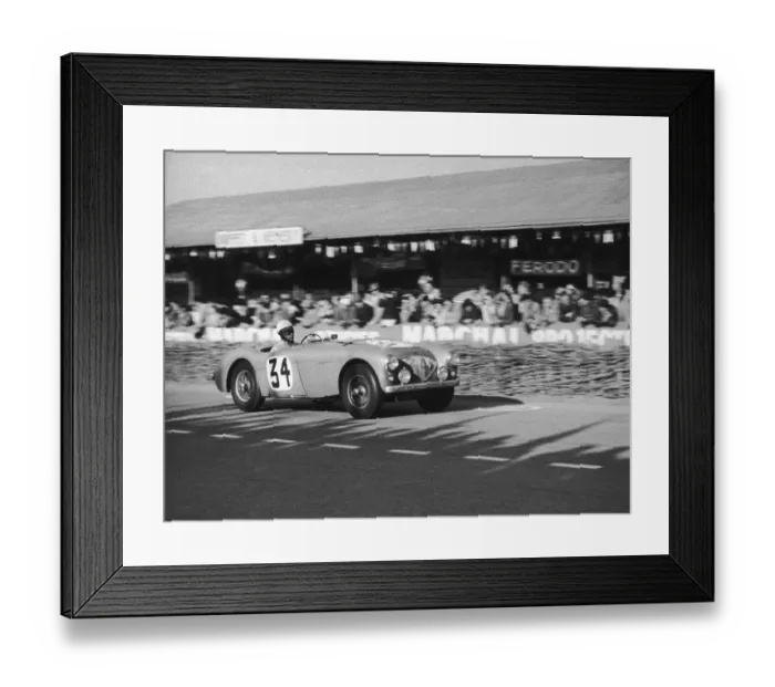 Framed Print : Austin-Healey At Le Mans