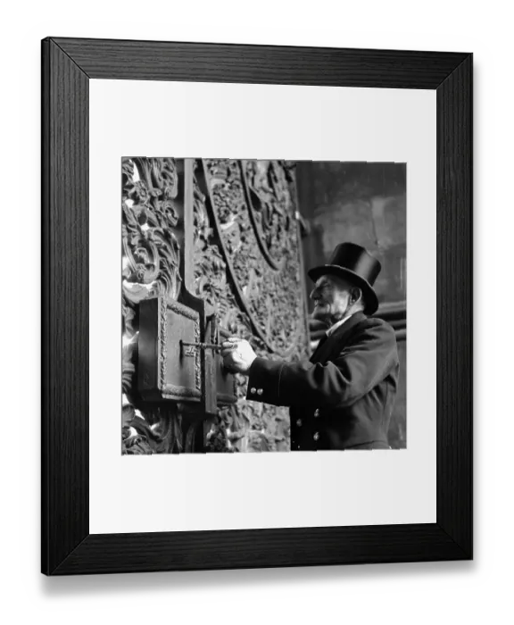 Framed Print : Turning The Key Framed Print : Turning The Key