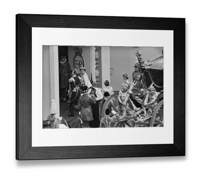 Framed Print : The Queen And Prince Philip Framed Print : The Queen And Prince Philip