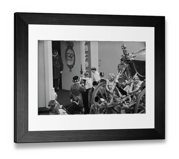 Framed Print : The Queen And Prince Philip Framed Print : The Queen And Prince Philip