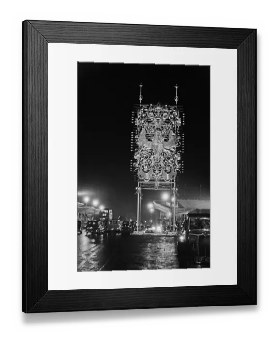 Framed Print : Coronation Decoration Framed Print : Coronation Decoration