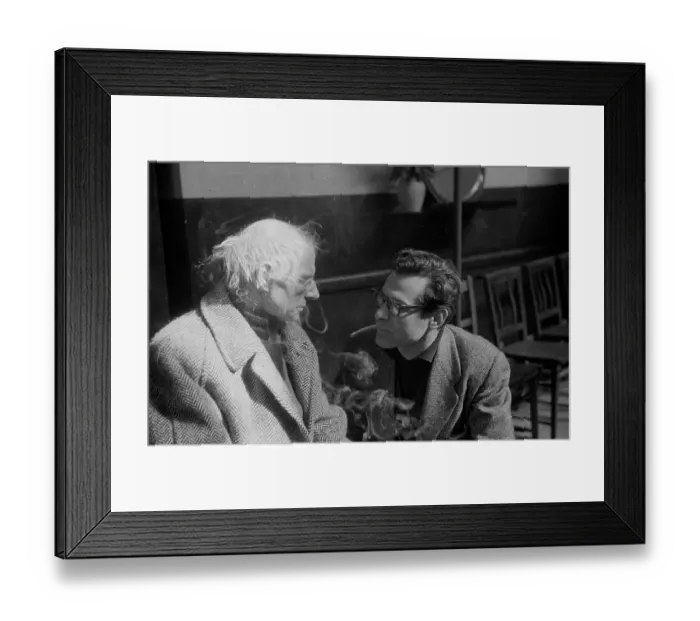 Framed Print : Old Playwright Framed Print : Old Playwright