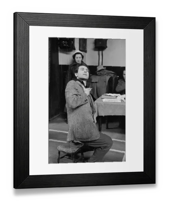 Framed Print : Passionate Acting Framed Print : Passionate Acting