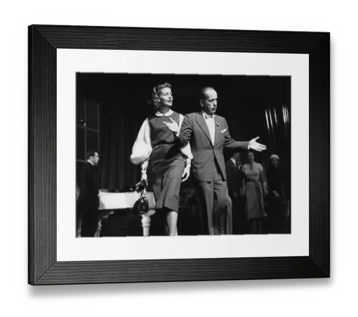 Framed Print : Bacall And Bogart Framed Print : Bacall And Bogart