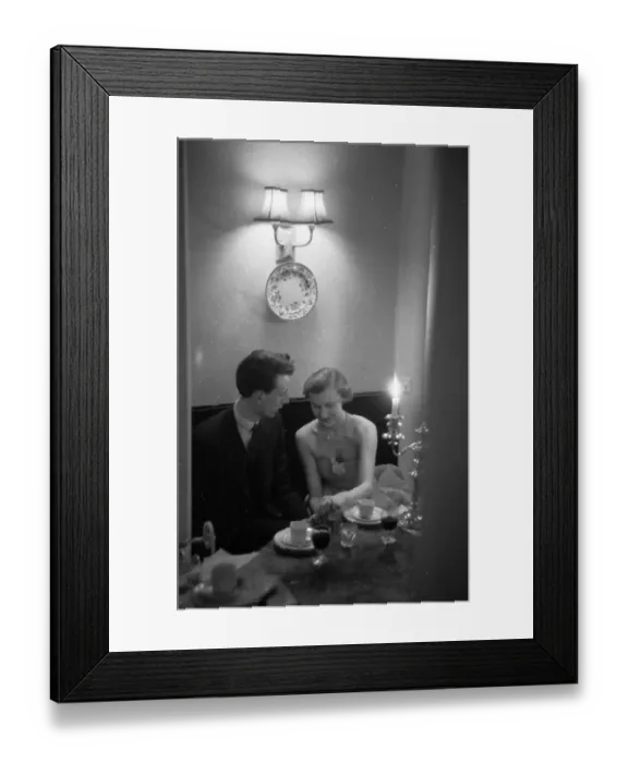 Framed Print : Dinner For Two Framed Print : Dinner For Two