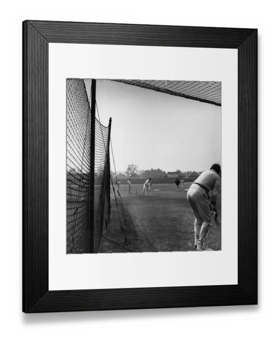 Framed Print : At The Nets Framed Print : At The Nets