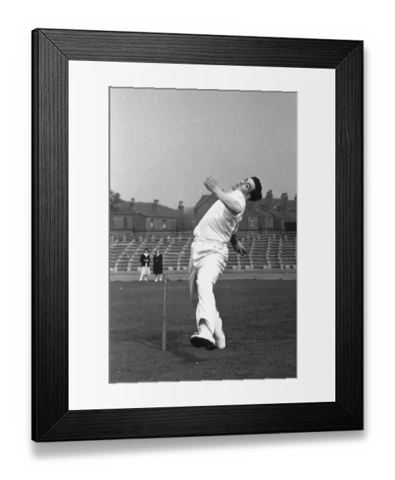 Framed Print : Trueman Bowls Framed Print : Trueman Bowls