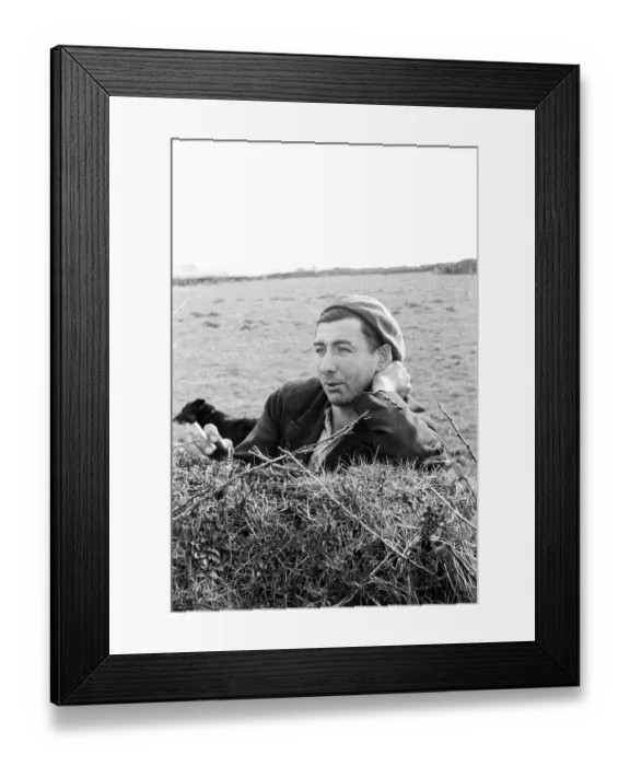 Framed Print : Cornish Farmer Framed Print : Cornish Farmer
