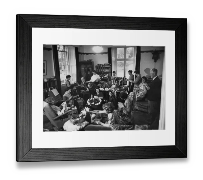 Framed Print : Coronation Celebrations