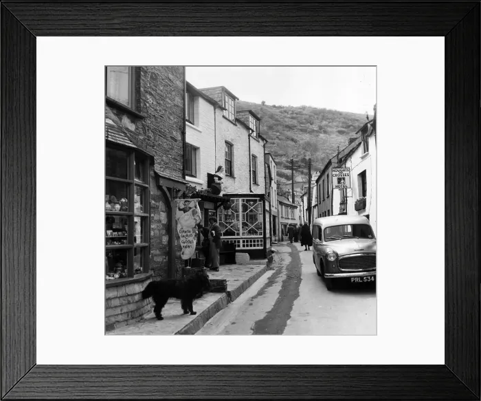Framed Print : Polperro Street Framed Print : Polperro Street